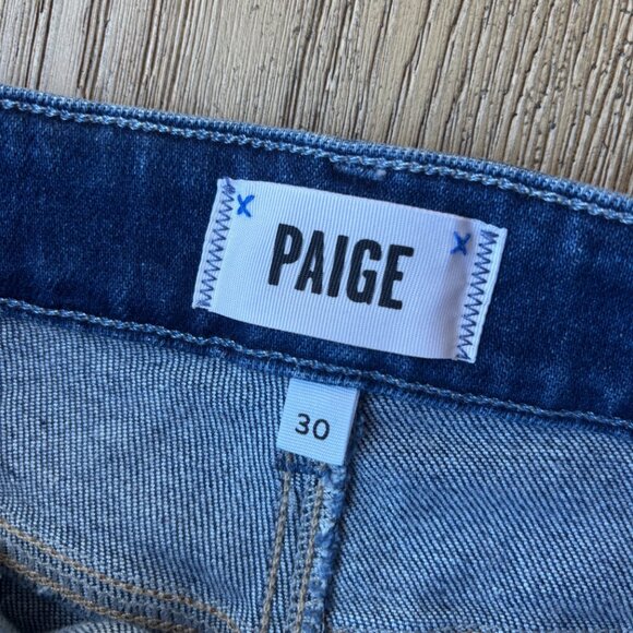 Paige Anessa Ankle Wide Leg Jean, size 30 - Picture 4 of 7